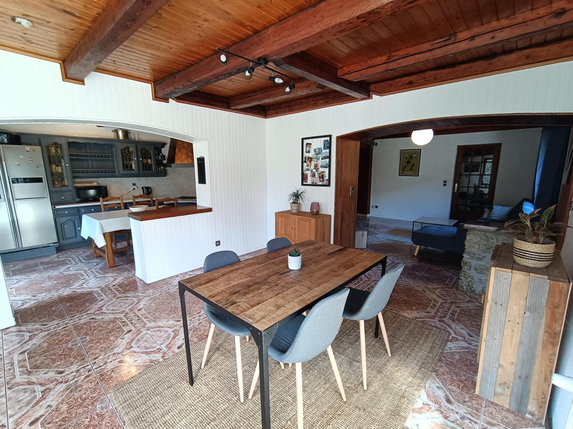 Appartement Cozy 100M2 Dans Chalet Savoyard Magland Exterior foto